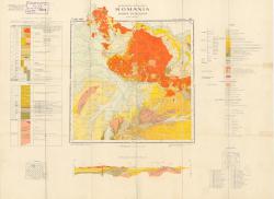Republca socilista Romania, Harta geologica, K-34-VI, Baia Mare