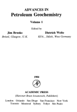Advances in petroleum geochemistry. Volume 1 / Достижения в области геохимии нефти. Том 1