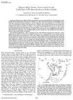 Alligator Ridge District, East-Central Nevada: Carlin-type gold mineralization at Shallow Depths
