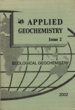 Applied geochemistry. Issue 2. Ecological geochemistry / Прикладная геохимия. Выпуск 2. Экологическая геохимия