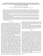 Authigenic mineralogy of sandstones intercalated with organic rich mudstones integrating diagenesis and burial history of the mesaverde group piceance basin NW Colorado / Аутигенная минералогия песчаников, перемежающихся с богатыми органикой аргиллитами