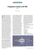 A beginner’s guide to ICP-MS / Вводное руководство по ICP-MS