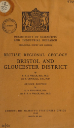 British regional geology. Bristol and Gloucester district / Британская региональная геология. Округ Бристоль и Глостер