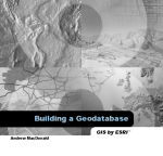 Building a Geodatabase / Создание баз геоданных