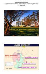 Cadia and S.E. Australia Exploration / Кадиа и изучение юго-востока Австралии