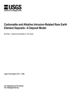 Carbonatite and alkaline intrusion-related rare earth element deposits─A deposit model / Карбонатиты и щелочные интрузии - связь с месторождениями редкоземельных металлов - модель месторождений
