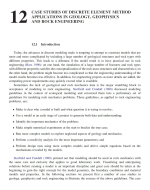 Case studies of discrete element method applications in geology, geophysics and rock engineering / Тематические исследования применения метода дискретных элементов в геологии, геофизике и горной инженерии
