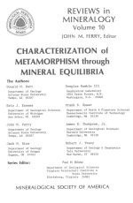 Characterization of metamorphism through mineral equilibria / Характеристика метаморфизма с помощью минеральных равновесий