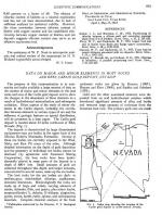 Data on major and minor elements in host rocks and ores, Carlin gold deposit, Nevada