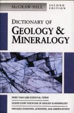 Dictionary of geology & mineralogy