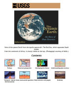 This dinamic Eart. The story of plate tectonics / Эта меняющаяся Земля. История тектоники плит