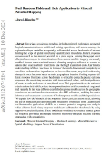 Dual random fields and their application to mineral potential mapping / Двойные случайные поля и их применение для картирования потенциала полезных ископаемых