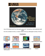 This dynamic Earth: the story of plate tectonic / Эта динамичная Земля: история тектонических плит