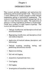 Engineering geology field. Manual / Полевая инженерная геология. Руководство