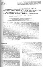 The Epigenetic Sediment-hosted Serra Pelada Au-PGE Deposit and its Potential Genetic Association with Fe-Oxide Cu-Au Mineralisation within the Carajas Mineral Province, Amazon Craton, Brazil / Эпигенетическое месторождение Серра Пелада Au-PGE