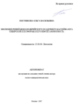 Эволюция рифей-венд-кембрийского осадочного бассейна юга Сибирской платформы и его нефтегазоносность