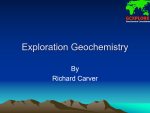 Exploration geochemistry / Поисковая геохимия