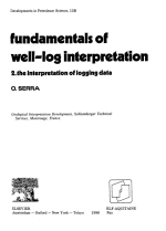 Fundamentals of well-log interpretation 2. The interpretation of logging data / Основы интерпретации данных каротажа скважин 2. Интерпретация данных каротажа