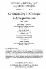 Geochemistry of Geologic CO2 Sequestration / Геохимия в геологии. Секвестрация CO2