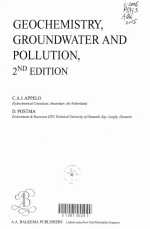 Geochemistry, groundwater and pollution / Геохимия, грунтовые воды и загрязнение