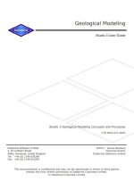 Geological Modeling. Studio 3 User Guide / Геологическое моделирование. Руководство пользователя по Studio 3 