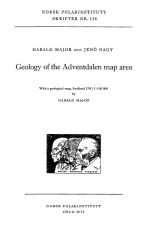 Geology of the Adventdalen map area (With a geological map Svalbard C9G 1: 100 000) / Геология района Адвентдален на карте (С геологической картой Шпицберген C9G 1: 100 000)