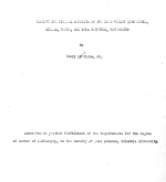 Geology and mineral deposits of the lake valley quadrangle, Sierra, Grant and Luma countries, New Mexico / Геология и месторождения полезных ископаемых четырехугольника Лейк-Вэлли, округов Сьерра, Грант и Луна, Нью-Мексико