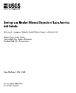 Geology and nonfuel mineral deposits of Latin America and Canada / Геология и месторождения нетопливных полезных ископаемых Латинской Америки и Канады