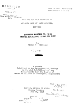 Geology and ore deposits of an area east of Warm Springs, Montana / Геология и полезные ископаемые востока Уорм-Спрингс, Монтана