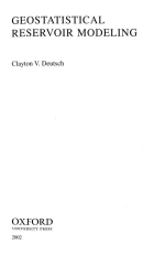 Geostatistical reservoir modeling / Геостатистическое моделирование коллекторов