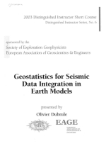 Geostatistics for seismic data integration in Earth models / Использование геостатистики для интеграции сейсмических данных в геологические модели