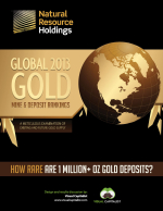 Global gold mines & deposits 2013 ranking (over 1 m.oz) / Мировой рейтинг золотых рудников и месторождений за 2013 год (более 1 млн унций)