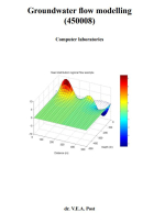 Groundwater flow modelling / Моделирование потока грунтовых вод