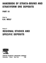 Handbook of strata-bound and stratiform ore deposits. Part 3. V9. Regional studies ans specific deposits / Практическое руководство по стратиформным месторождениям твердых полезных ископаемых. Часть 3. Региональные исследования и специфичные месторождения