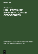 High pressure investigations in geosciences / Исследования высокого давления в науках о земле