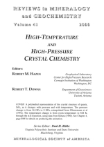 High-temperature and high-pressure crystal chemistry / Химия кристаллов высоких давлений и температур
