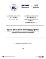 Indicator mineral content and geochemistry of glacial sediments from NW Alberta: new opportunities for mineral exploration / Содержание минералов-индикаторов и геохимия гляциальных осадков северо-запада Альберты: новые возможности для поисковой геохимии