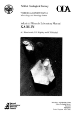 Industrial minerals laboratory manual. Kaolin / Лабораторное руководство по промышленным минералам. Каолин
