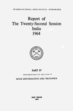 Internaational geological congress. Report of the twenty-second session. India. Part IV. Rock deformation and tectonics / Международный геологический конгресс. Отчет о работе двадцать второй сессии. Индия. Часть IV. Деформация горных пород и тектоника