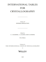 International tables for crystallography. Volume H. Powder diffraction / Международные таблицы для кристаллографии. Часть H. Порошковая дифракция