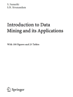 Introduction to data mining and its applications / Введение в интеллектуальный анализ данных и его приложения