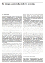 Isotope geochemistry related to petrology / Изотопная геохимия в связи с петрологией