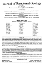 Journal of Structural Geology (1987)/ Журнал структурной геологии (1987)