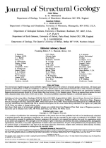 Journal of Structural Geology (1988)/ Журнал структурной геологии (1988)