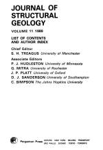 Journal of Structural Geology (1989)/ Журнал структурной геологии (1989)