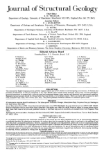 Journal of Structural Geology (1990)/ Журнал структурной геологии (1990)