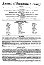 Journal of Structural Geology (1991)/ Журнал структурной геологии (1991)