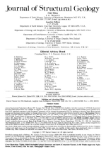 Journal of Structural Geology (1997) / Журнал структурной геологии (1997)