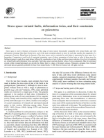 Journal of Structural Geology (2001)/ Журнал структурной геологии (2001)
