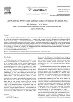 Late Cambrian-Ordovician tectonics and geodynamics of Central Asia